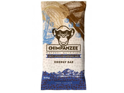 Chimpanzee Energy tyčinka, 55 g, Dark Chocolate Sea Salt