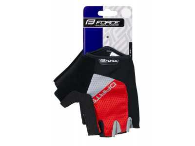 FORCE Darts Gel gloves, red/gray