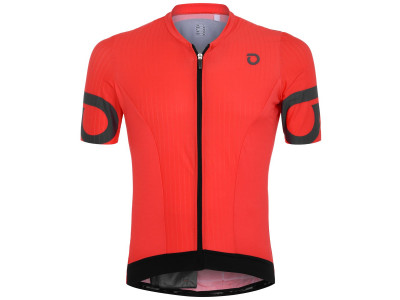 Koszulka rowerowa Briko Granfondo w kolorze czerwony/czarnam