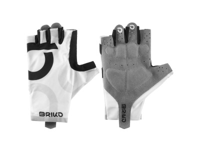 Briko ULTRALIGHT cycling gloves white