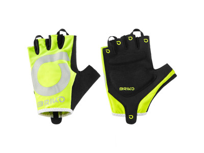 Briko H.Visibility gloves, neon yellow