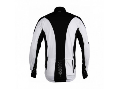 Koszulka rowerowa Polaris Venom, czarno-biała