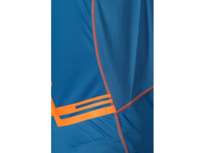 Koszulka rowerowa Polaris MIA, niebiesko-pomarańczowa