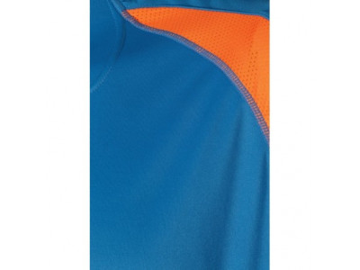 Koszulka rowerowa Polaris MIA, niebiesko-pomarańczowa
