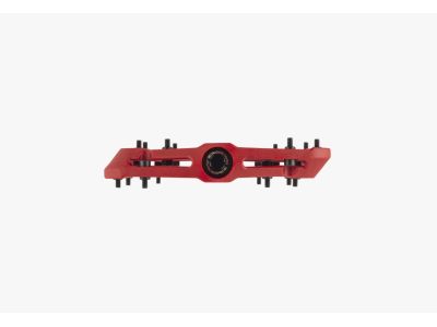 Race Face Chester platform pedals, red