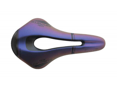 Selle San Marco saddle Shortfit Open-Fit Racing Wide (iridescent)