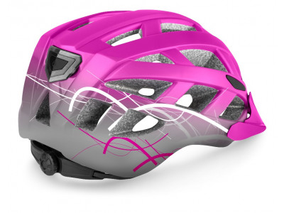 R2 Lumen Junior MTB children&#39;s helmet pink / gray matte