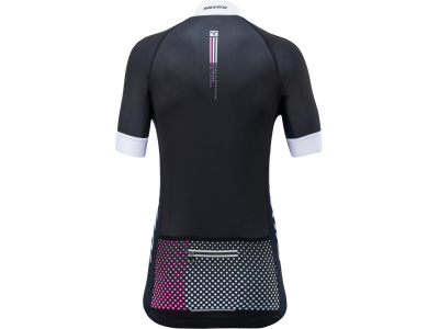 SILVINI Team women&#39;s jersey, black/pink