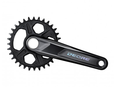 Shimano Deore M6100 cranks, 175 mm, 32T, 1x12-speed, two-piece, without bearings