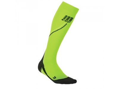Sosete Cep compresie pentru genunchi pentru alergare femei reflex verde
