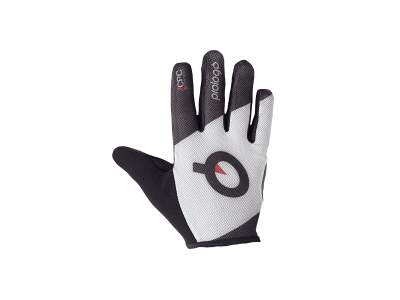 Prologo cycling gloves LONG FINGERS PIQUET - WB white