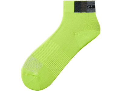 Shimano Mid ponožky, limetkově žlutá