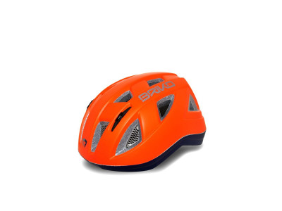 Briko children&#39;s cycling helmet PAINT -orange-M (54-56)