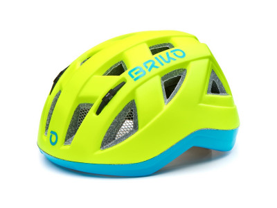 Briko children&#39;s cycling helmet PAINT A19-yellow-S (48-52)