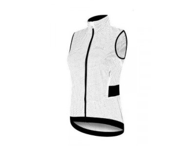 Dotout Tempo women&amp;#39;s vest, white/black dots