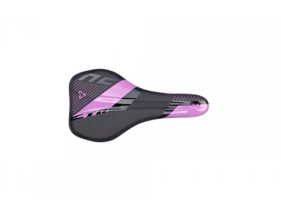 CTM Willy 24&#39;&#39; children&#39;s saddle, 135 mm, black/pink