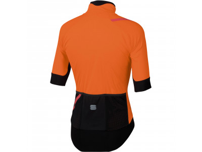Sportful Fiandre Pro jacket with short sleeves orange