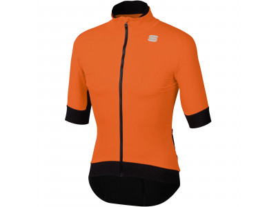 Jachetă Sportful Fiandre Pro cu mâneci scurte portocaliu
