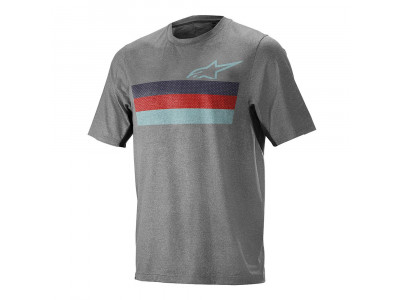 Alpinestars ALPS 6.0 S/S men&#39;s jersey short sleeve melange/grey/red/stillwater