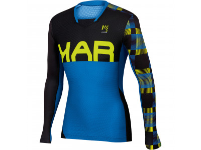 Karpos JUMP jersey with long sleeves blue/black/fluo yellow