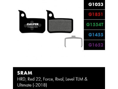 Galfer FD469 Standard pro Sram HRD, Red, Force, Rival