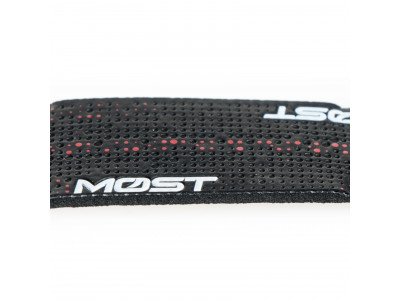 MOST ULTRAGRIP EVO bandázs, 3 mm, fekete/piros pöttyök