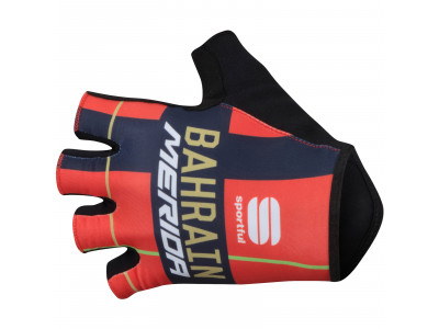 Sportful RACE TEAM rukavice Bahrain-Merida červené/modré