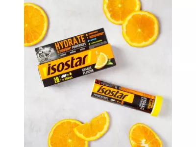 Isostar Powertabs pezsgőtabletta 120 g, narancs