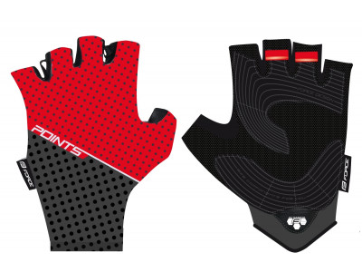 Force Points rukavice červená / čierna  