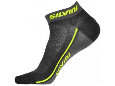 SILVINI Gerace running socks black-neon