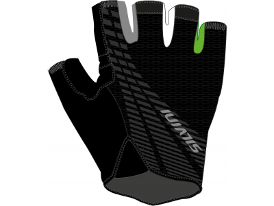 Rękawiczki dziecięce SILVINI Team CA1818 czarno-zielone