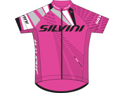 Silvini Team pink/cloud dětský cyklodres