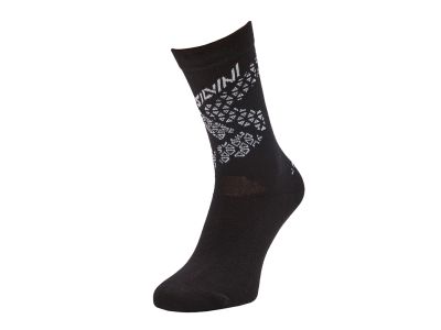 SILVINI Bardiga socks, black/white