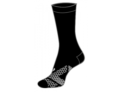 SILVINI Bardiga ponožky, black/white