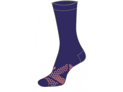 SILVINI Bardiga ponožky, navy/coral