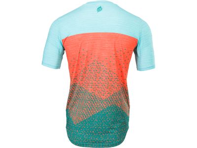 SILVINI Koszulka rowerowa dzienna, ocean/pomarańczowy