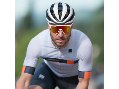 Szara koszulka rowerowa Sportful Dolomiti Race Bodyfit Pro