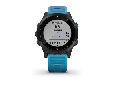 Garmin Forerunner 945 Blue &amp; Slate Tri-Bundle sportovní hodinky