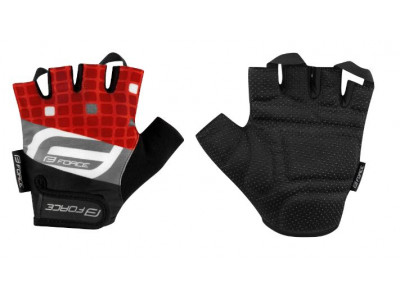 FORCE Square gloves red 