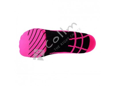 Ciorapi sport Collm pentru genunchi de damă Roz-negru moale