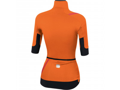 Sportful FIANDRE LIGHT NORAIN Damenjacke mit kurzen Ärmeln, Orange