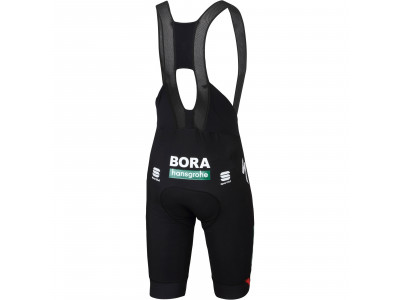 Sportliche FIANDRE NORAIN Shorts mit Hosenträgern Bora-hansgrohe schwarz