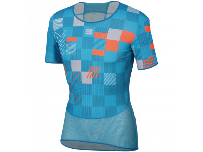Sportful Pro tričko tričko světle modré/oranžové