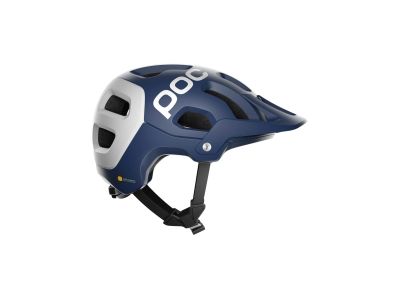 POC Tectal Race SPIN helmet, Lead Blue/Hydrogen White Matt