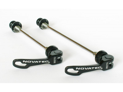 Novatec set of quick-release axles QR249 F+R black
