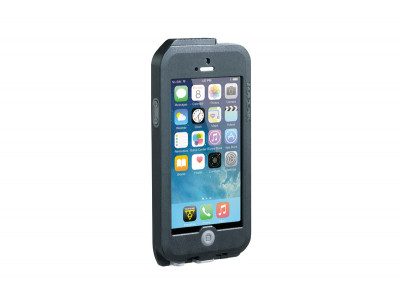 Topeak WEATHERPROOF RIDE CASE (iPhone 5/5s/SE) schwarz-grau (mit Halterung)