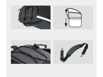 Topeak satchet TRUNK BAG DXP - straps
