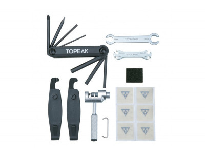 Torba podsiodłowa Topeak z narzędziami SURVIVAL TOOL WEDGE PACK II