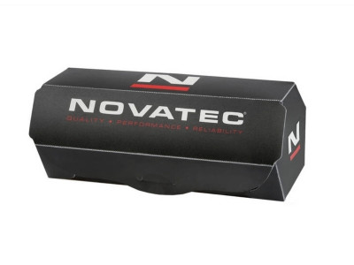 Novatec hub D041SB, front, 32 holes, red (N-logo)