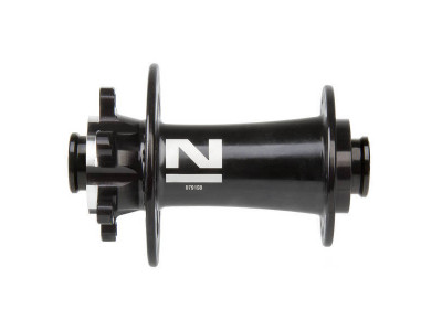 Novatec hub D791SB-15, front, 32 holes, black (N-logo)